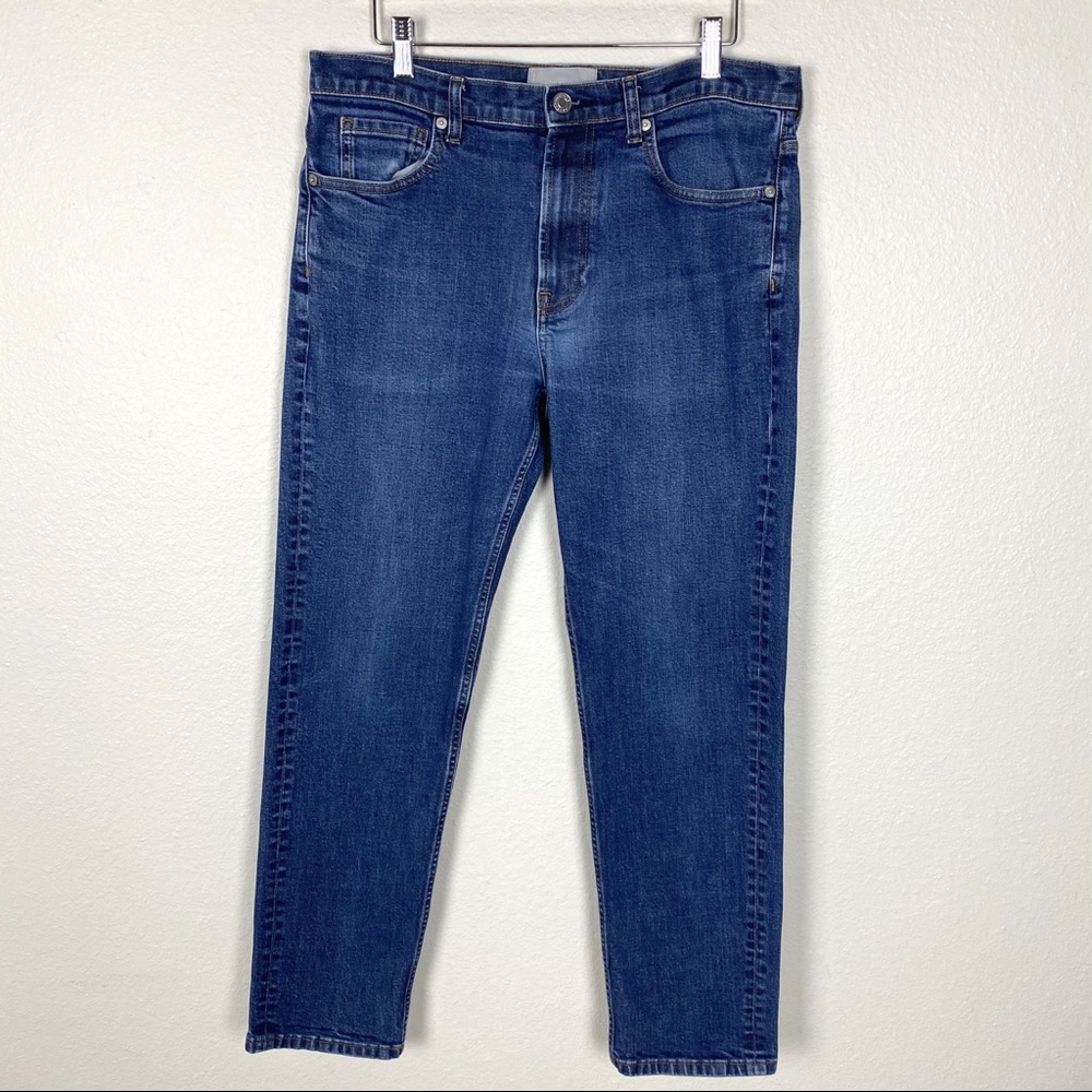 Everlane Medium Wash Straight Jeans Women's 33x30